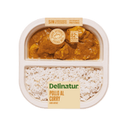Pollo al curry con arroz Delinatur 280g