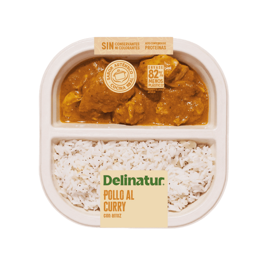 Pollo al curry con arroz Delinatur 280g La Despensa