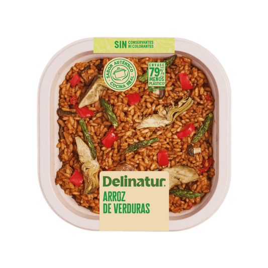 Arroz de verduras Delinatur 280g La Despensa