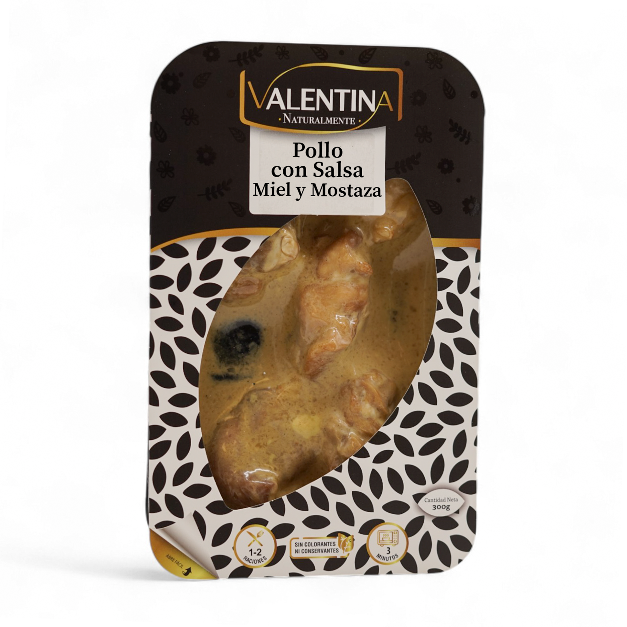 POLLO SALSA MIEL Y MOSTAZA VALENTINA 330G