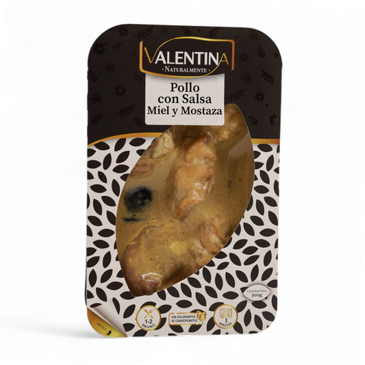 POLLO SALSA MIEL Y MOSTAZA VALENTINA 330G La Despensa