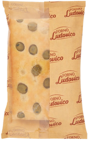 Focaccia c/aceitunas Forno Ludovico 170g