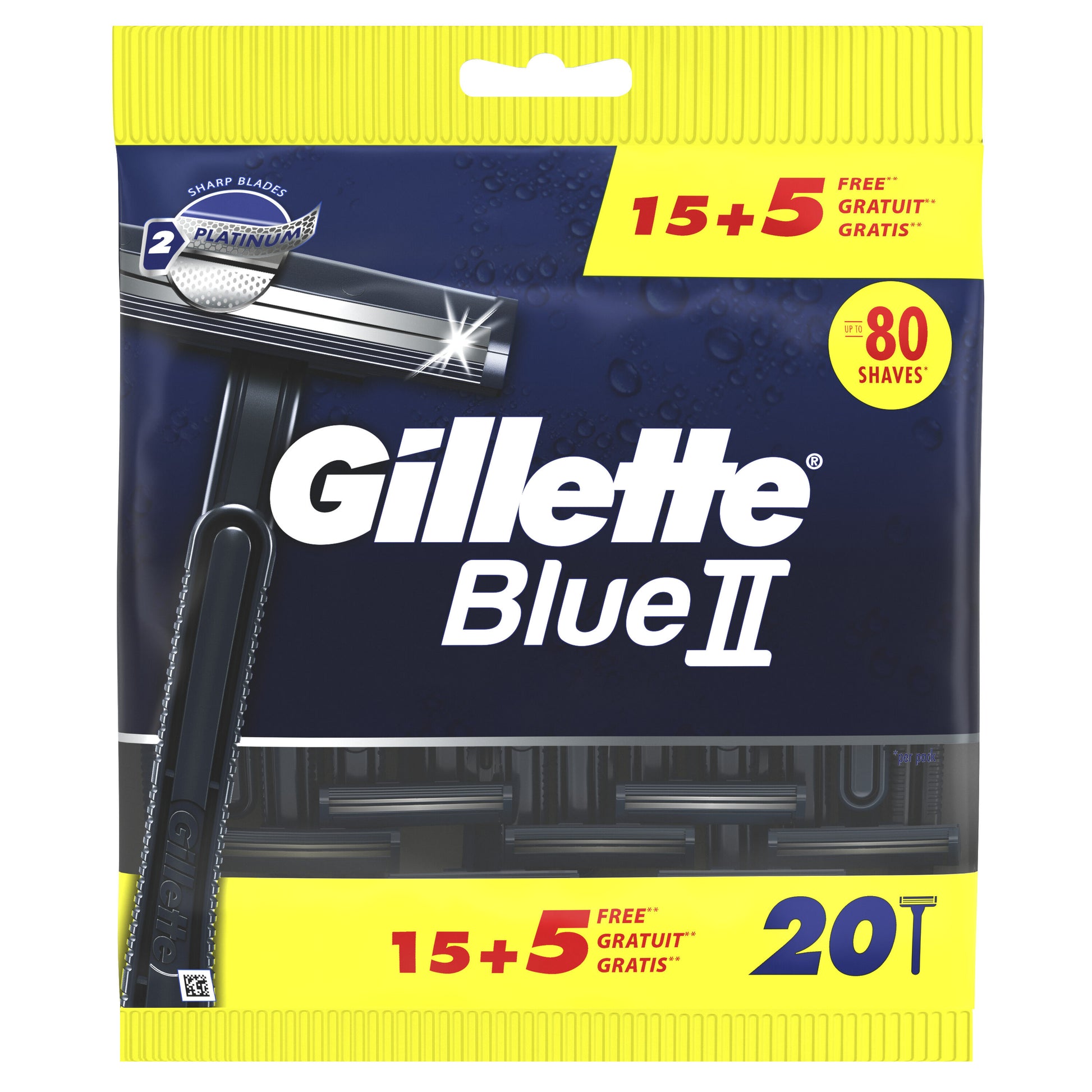 Maquinilla desechable blue 3 Gillette 15
