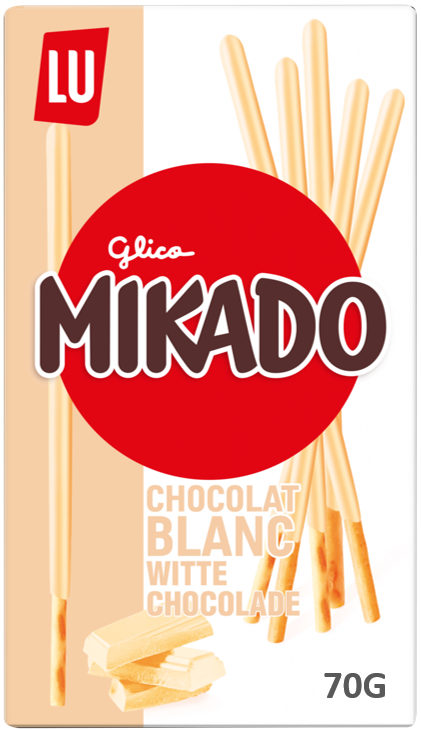 Galletas choco blanco Mikado lu 70g La Despensa