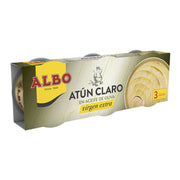 Atun aceite virgen extra lata Albo p3 67g/u escurr
