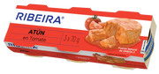 Atun claro en tomate ro-52 Ribeira p3 52g escurr
