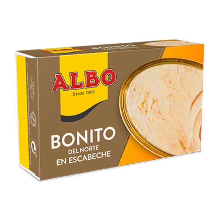 Bonito escabeche ol-120 lata Albo 82g escurr