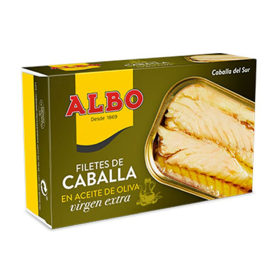 Filete caballa aove ol-120 Albo 85g escurr La Despensa
