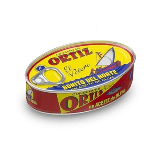 Bonito norte aceite oliva ol-120 lata Ortiz 82g escurr La Despensa