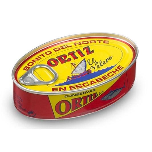 Bonito norte escabeche ol-120 lata Ortiz 82g escurr La Despensa