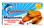 Mejillon escabeche picante 13/18 Pezdemar 69g escurr