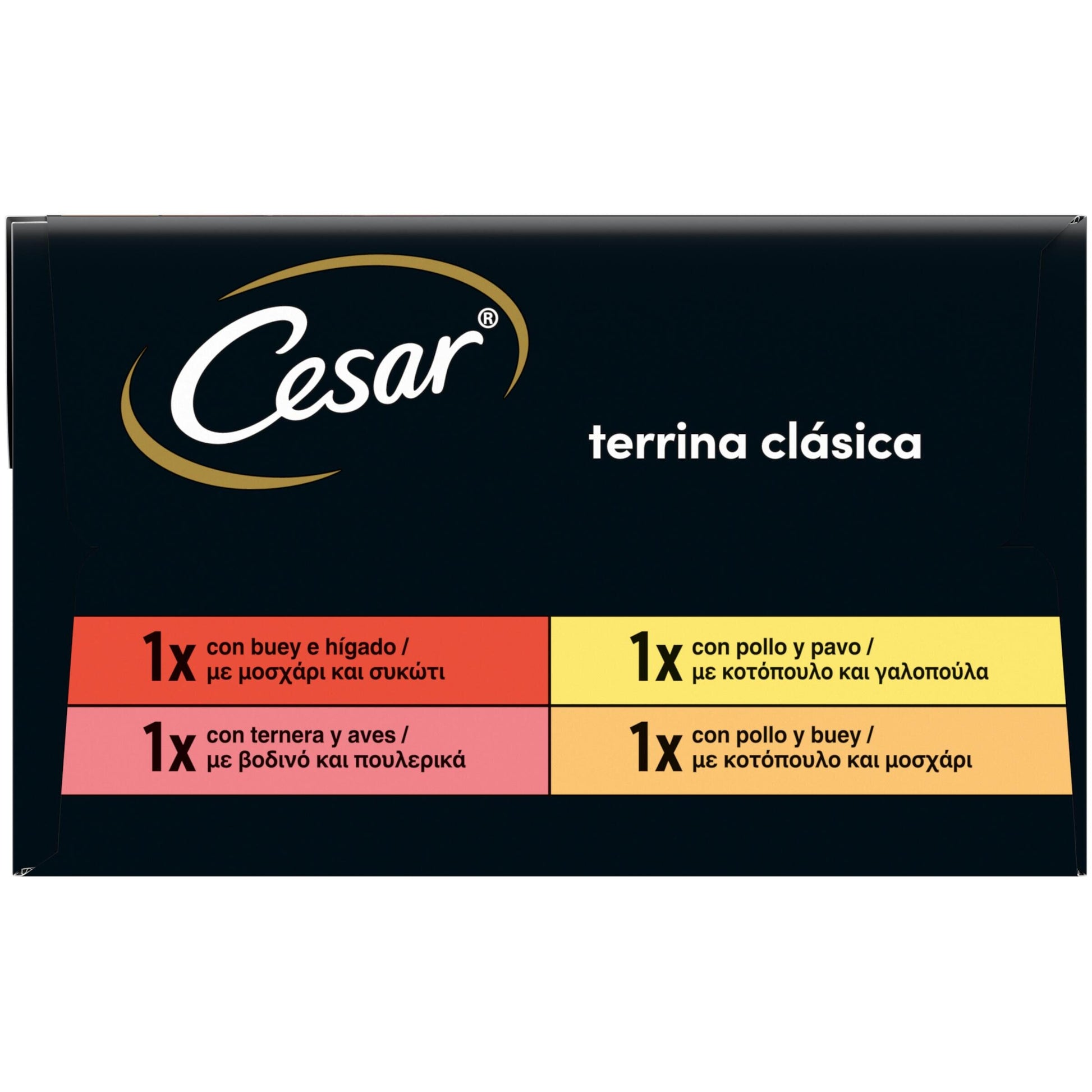 Comida húmeda perro clasicos tarrina Cesar p4 150g/u