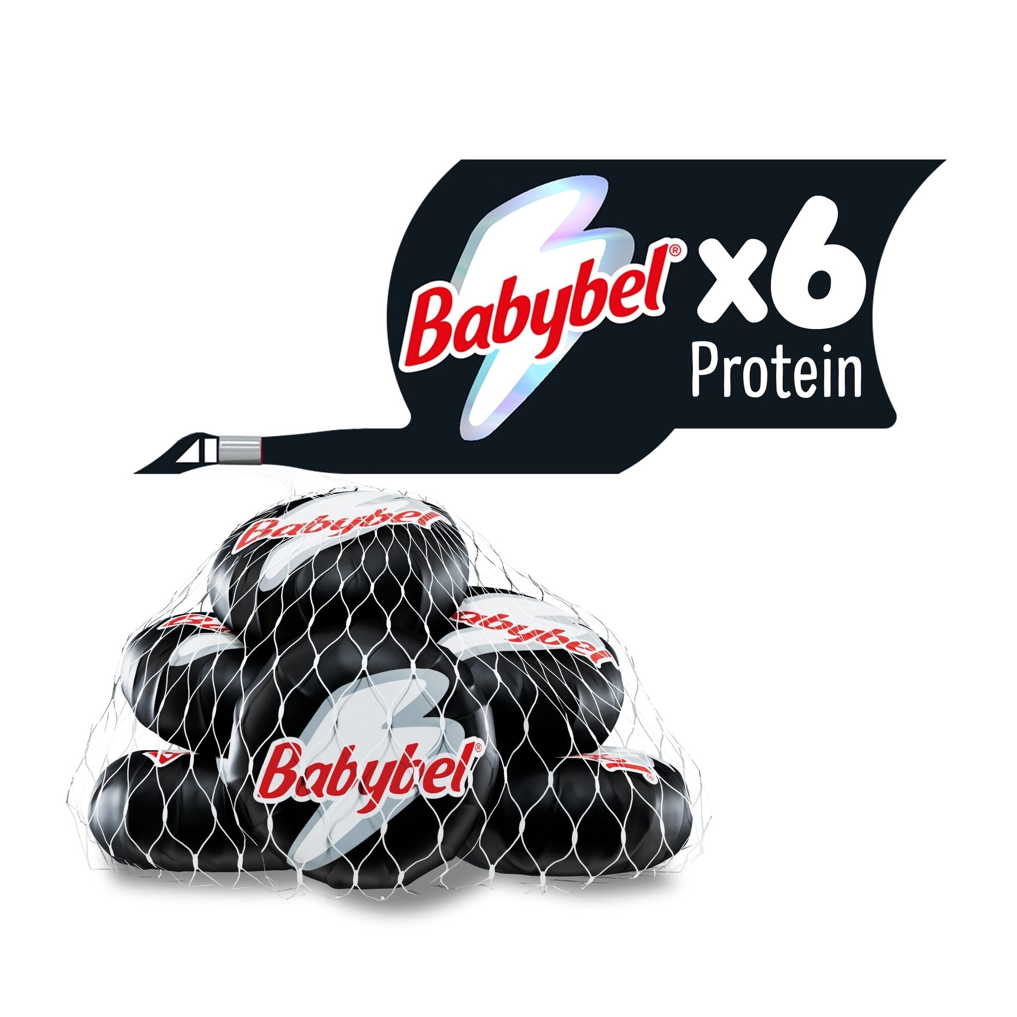 Queso bola mini proteina Babybel 6u 120g