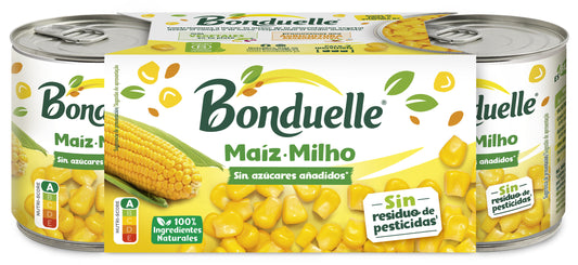 Maíz dulce grano s/azucares lata Bonduelle p3 140g/u escurr La Despensa