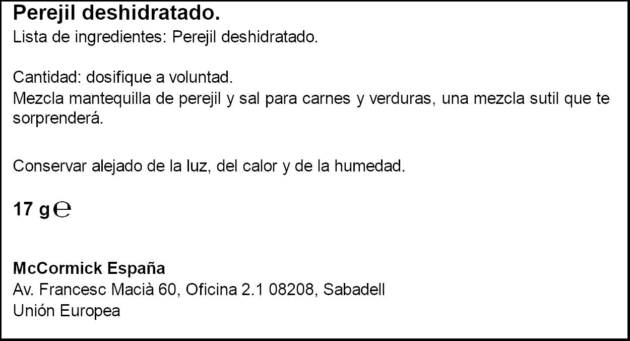 PEREJIL BOTE DUCROS 17G