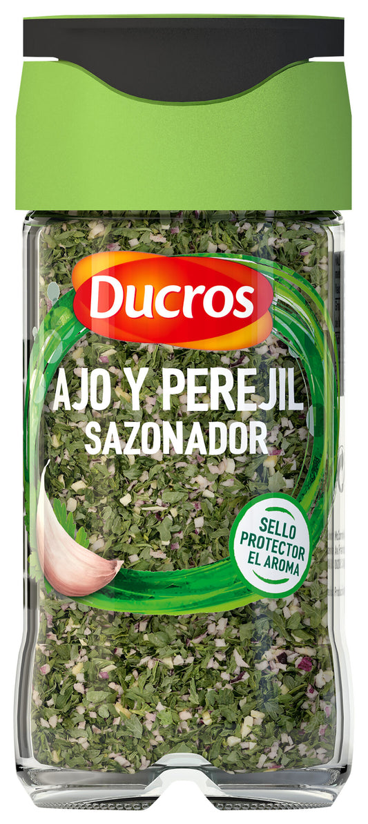 Sazonador ajo perejil Ducros 43g La Despensa