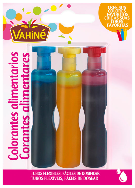 Decoración colorante postres Vahiné p3 6ml/u La Despensa