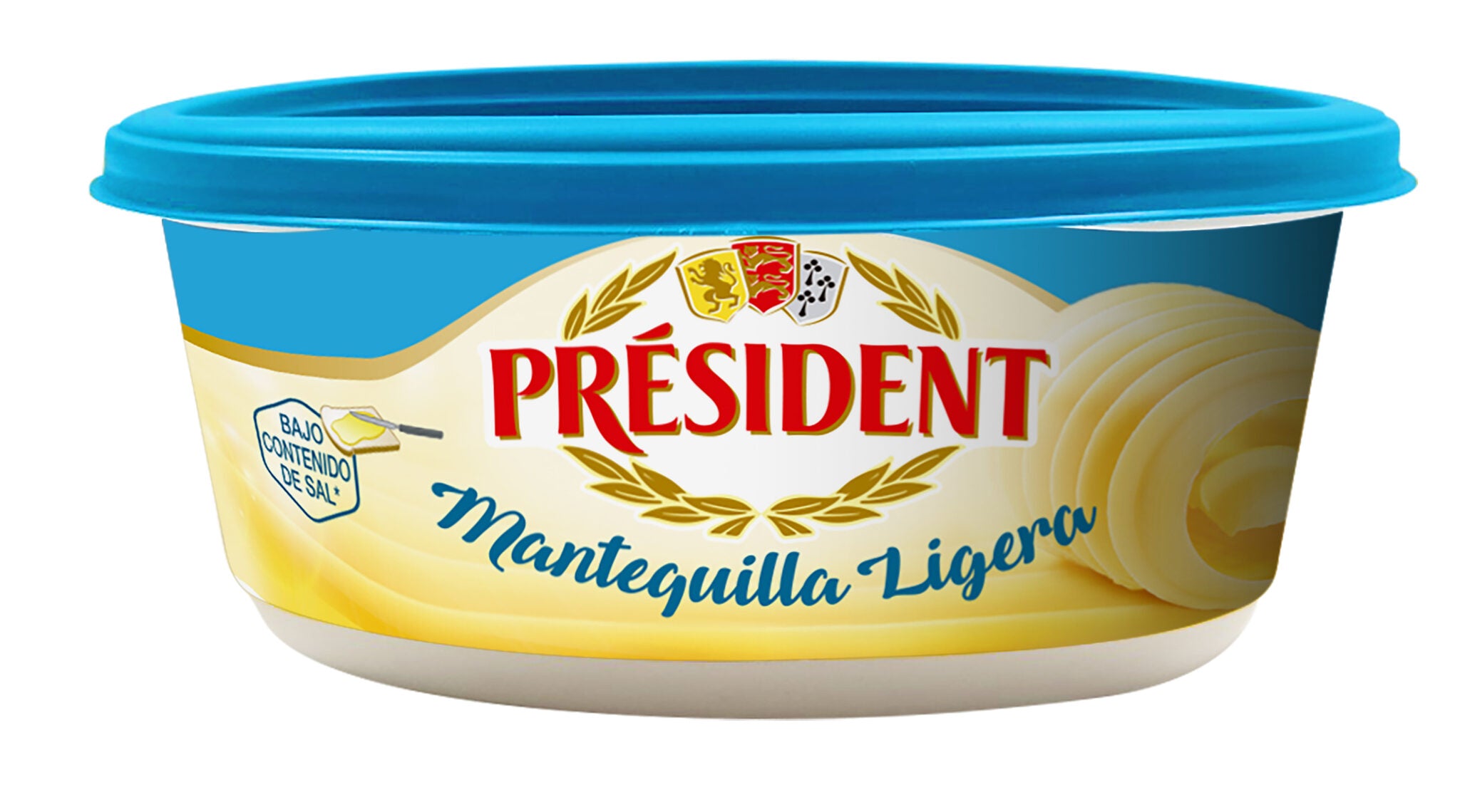 Mantequilla Ligera Facil de untar President 250g