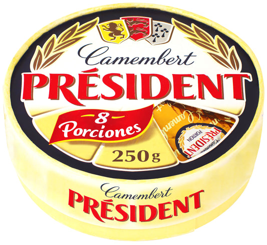 Queso camenbert porción Président p8 250g La Despensa