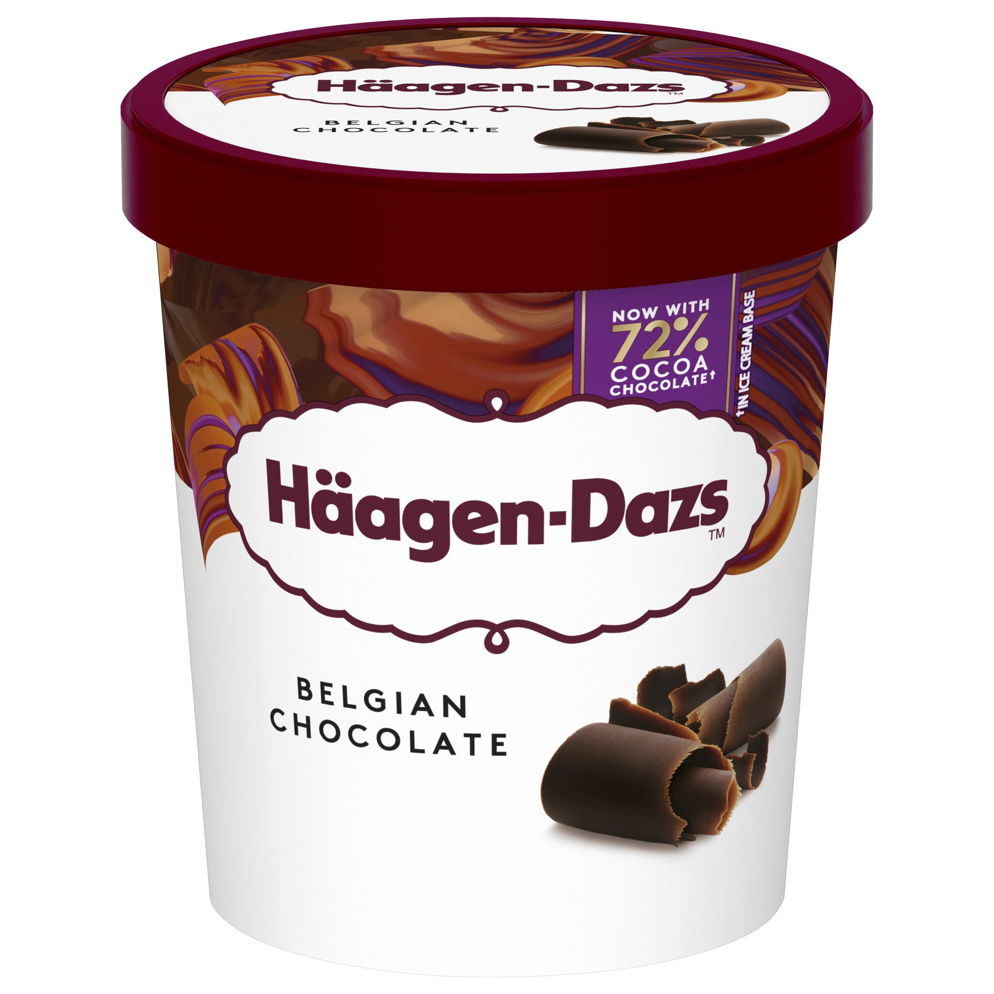 Tarrina chocolate belga Haagen dazs 460ml
