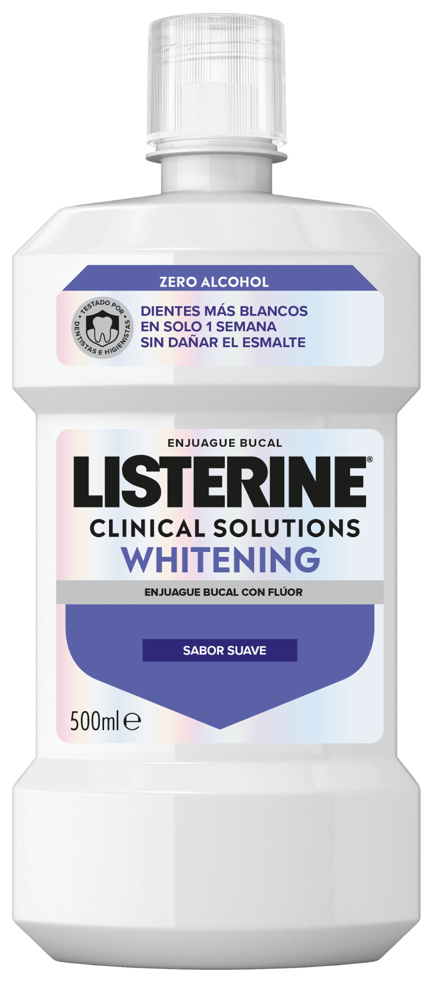 Enjuague bucal whiterning Listerine 500ml