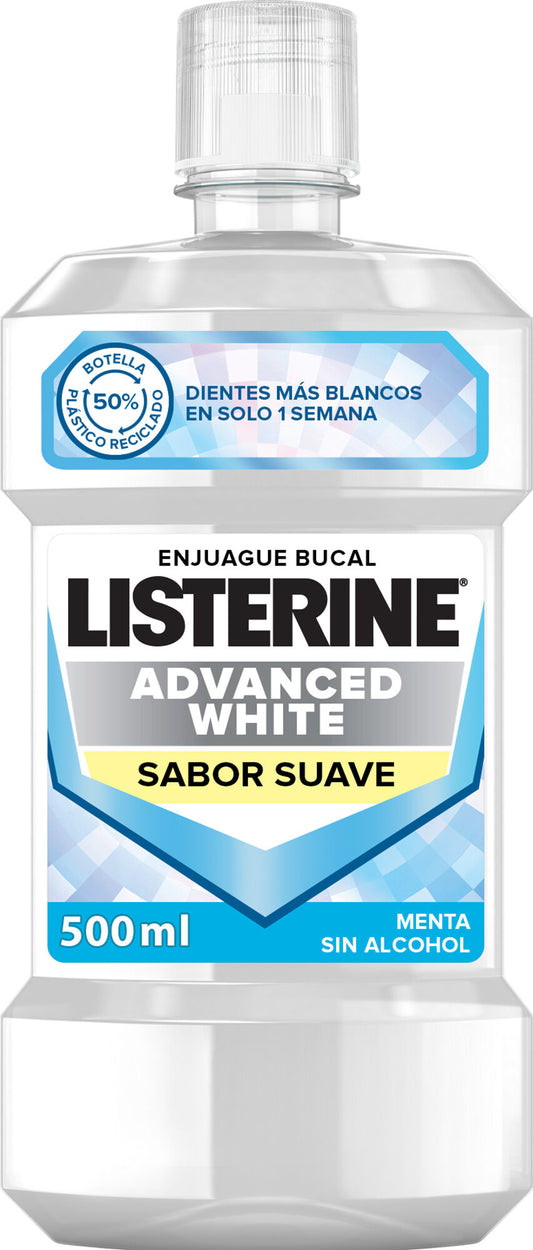 Enjuague bucal whiterning Listerine 500ml La Despensa