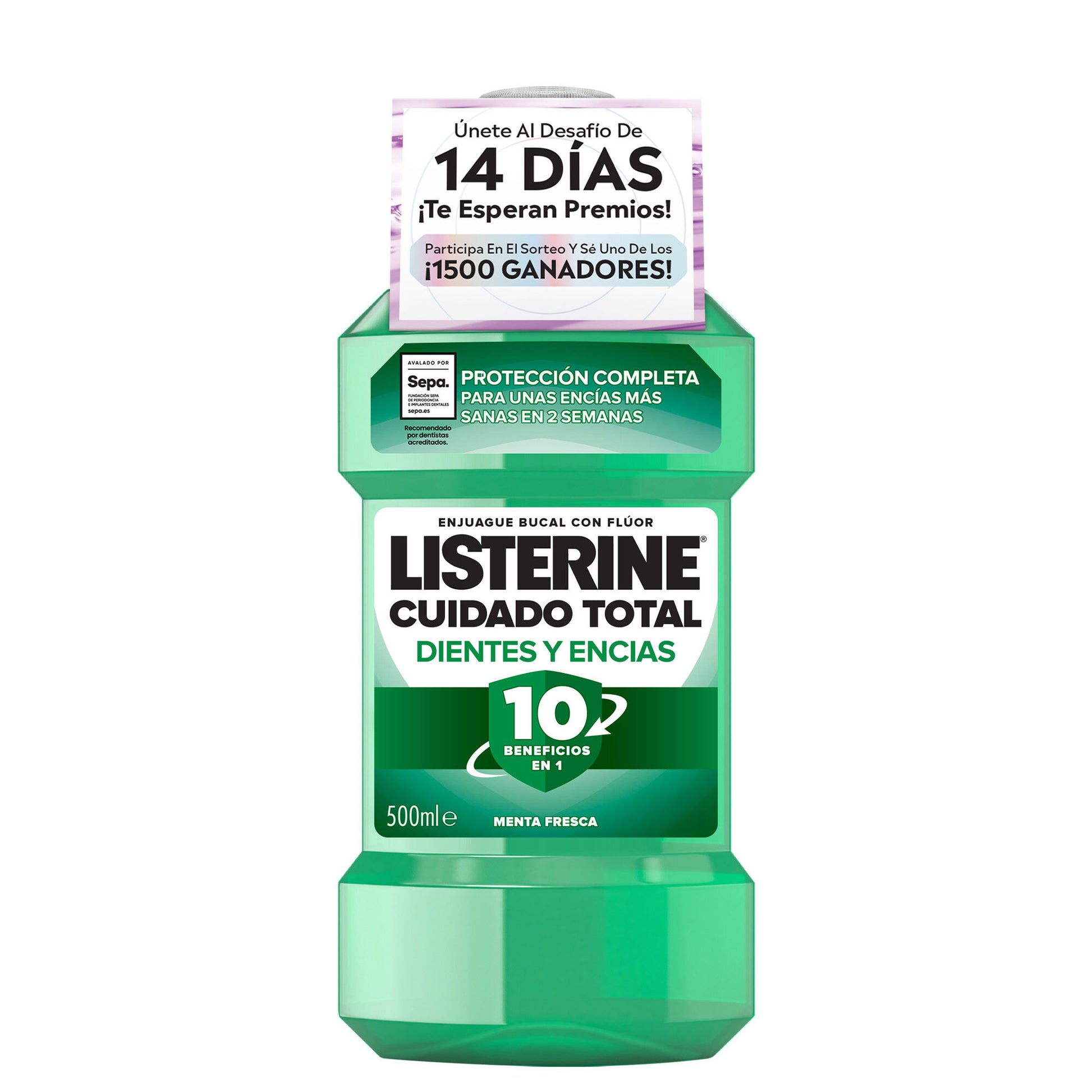 Enjuague bucal dientes y encias Listerine 500ml