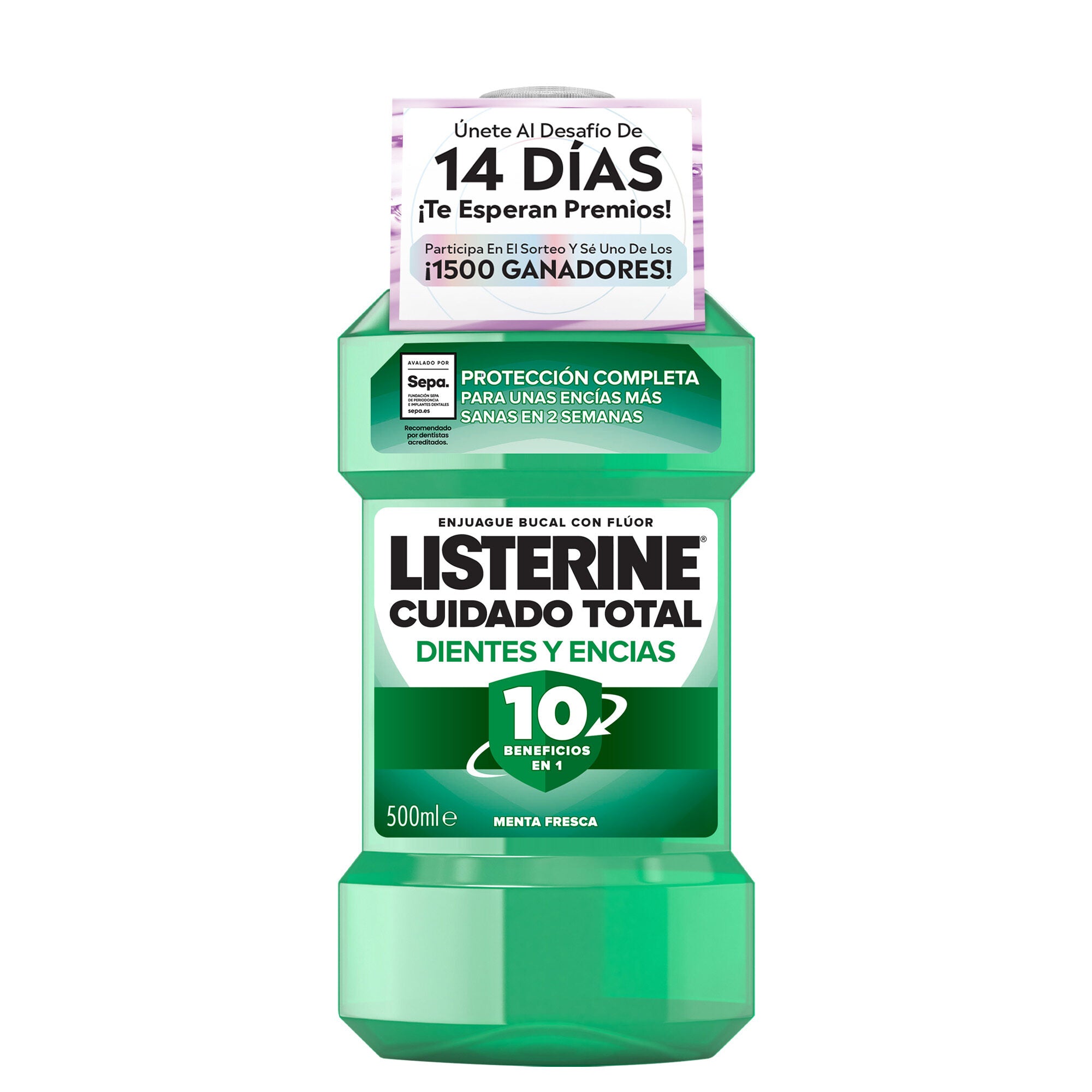 Enjuague bucal dientes y encias Listerine 500ml