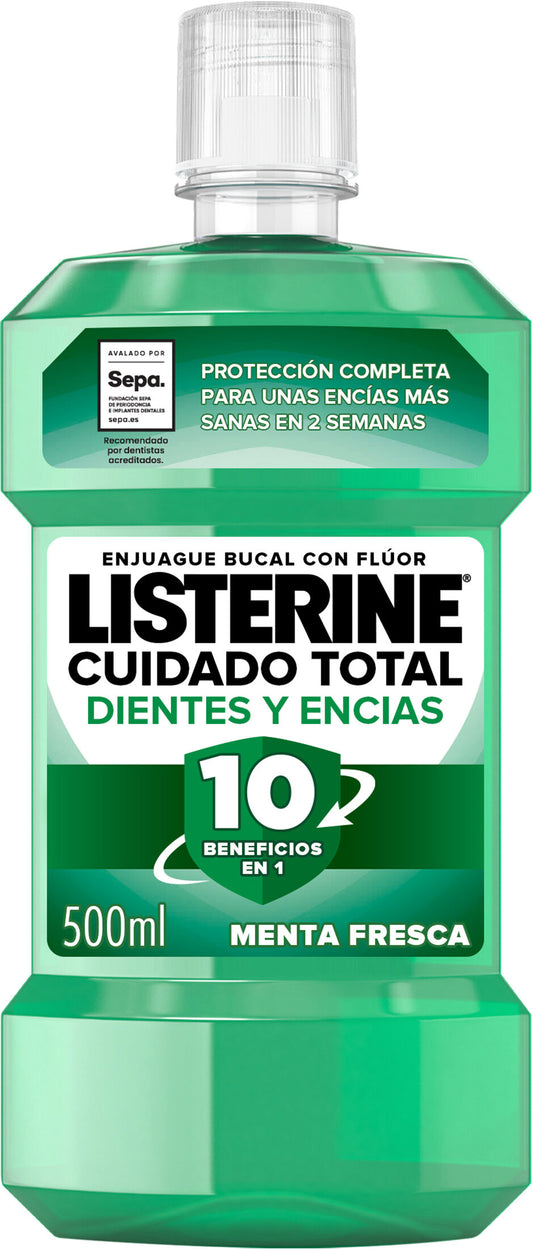 Enjuague bucal dientes y encias Listerine 500ml La Despensa
