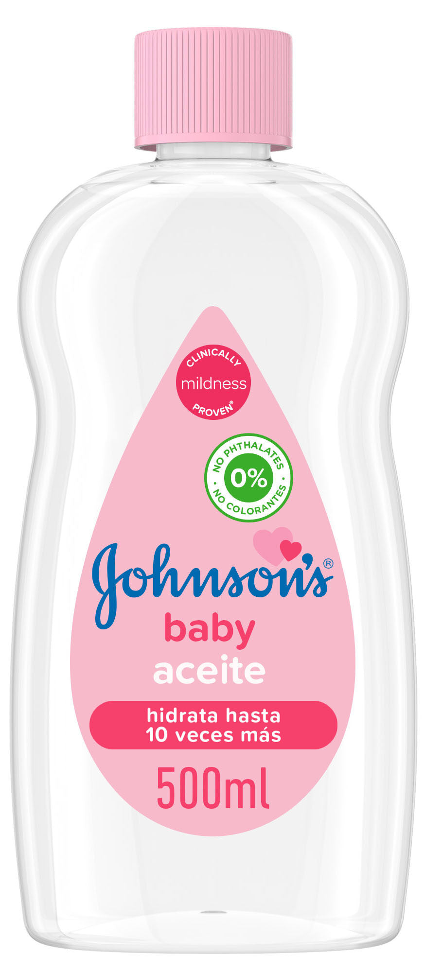 Aceite corporal baby Johnson's 500ml