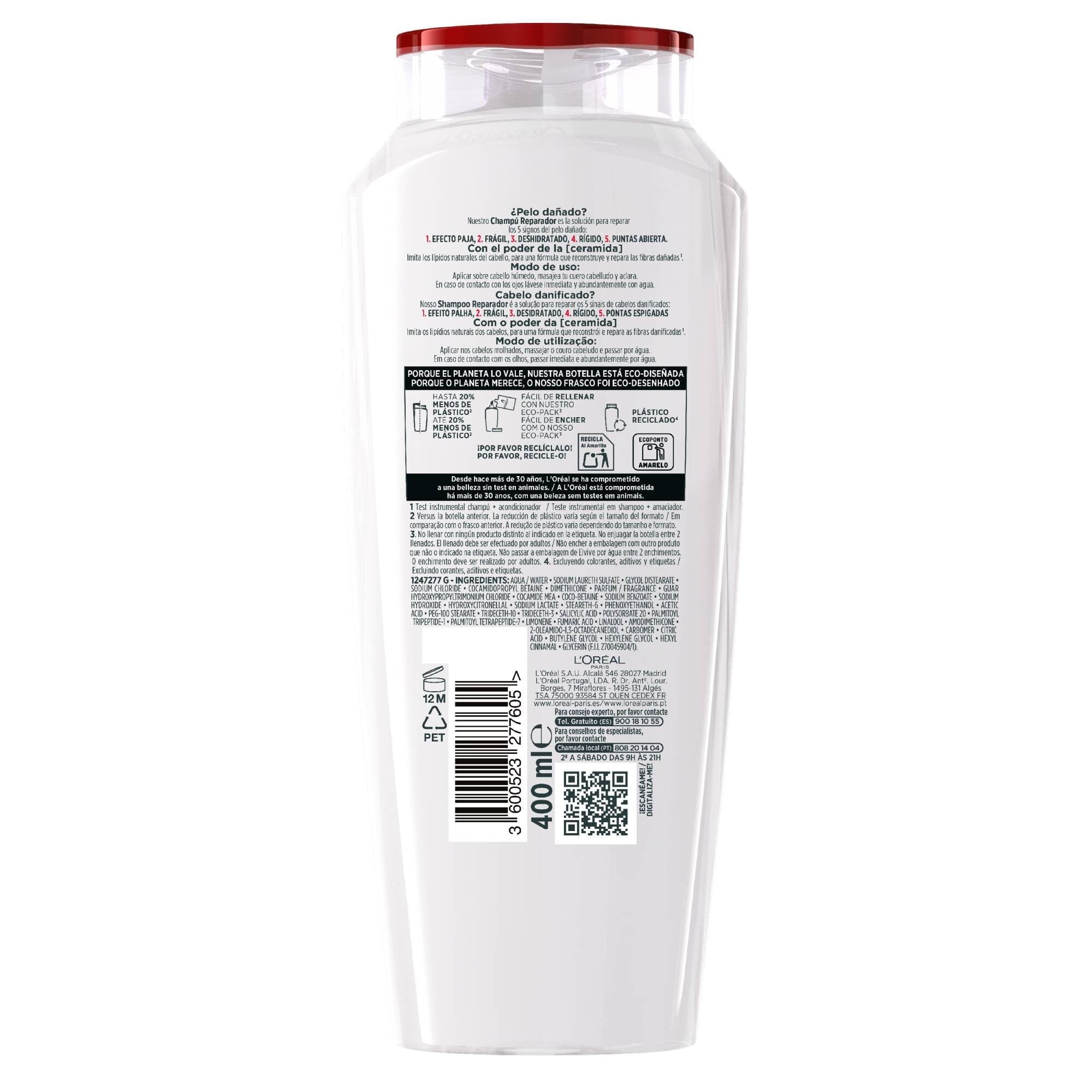 Champú total repair Elvive 370ml