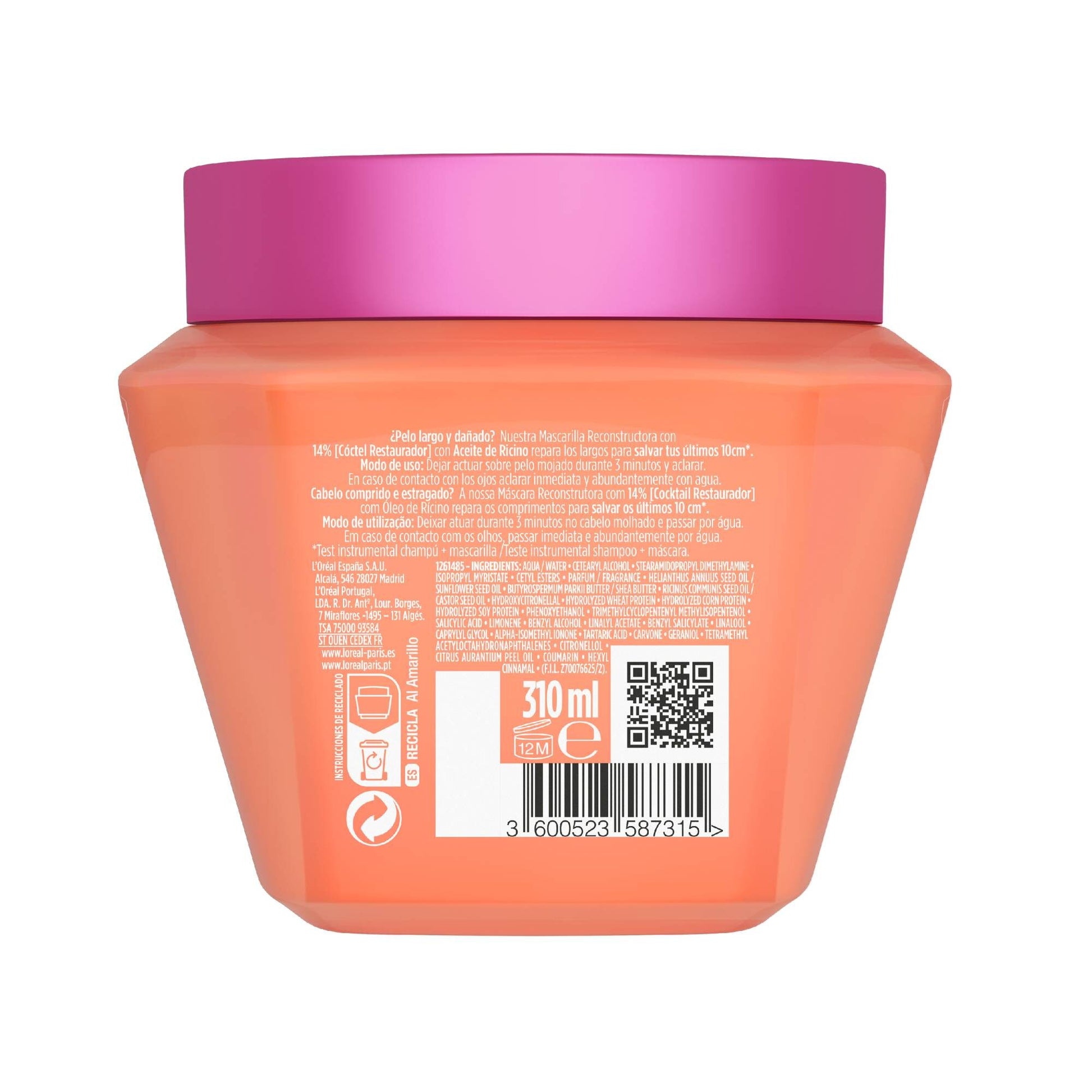 Mascarilla dream long Elvive 300ml