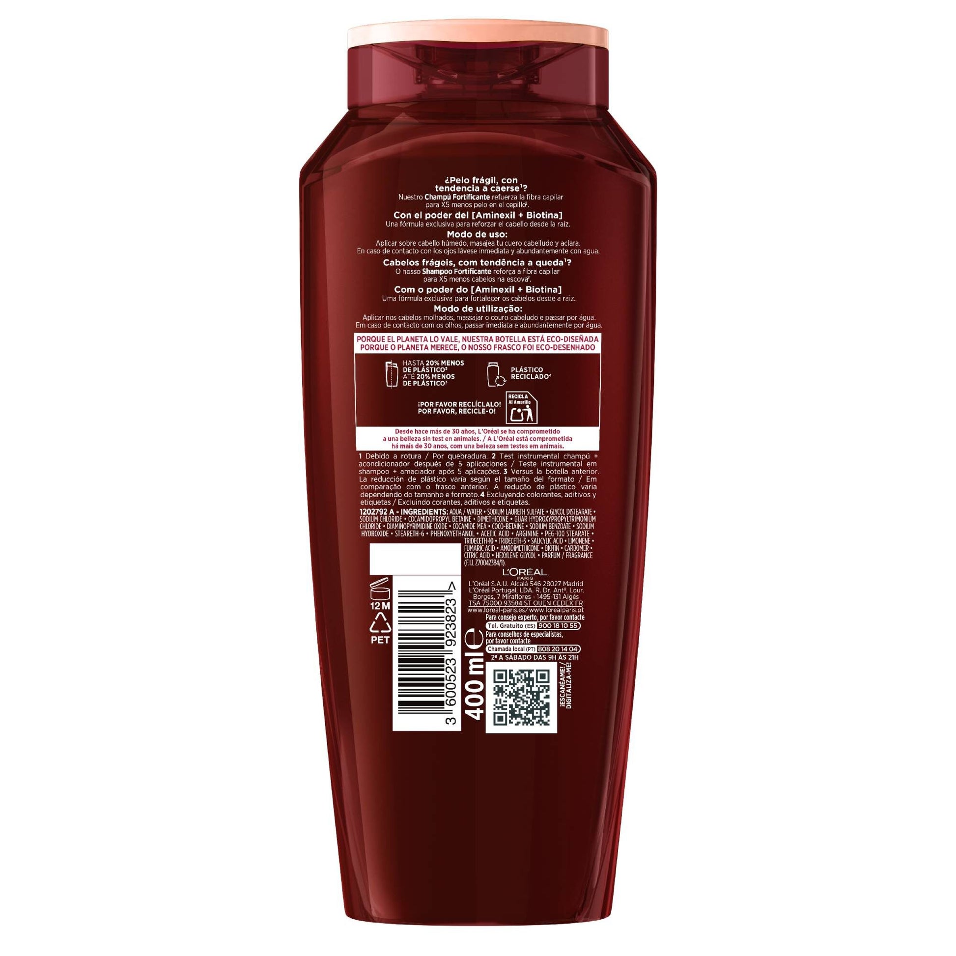 Champú full resist Elvive 400 ml