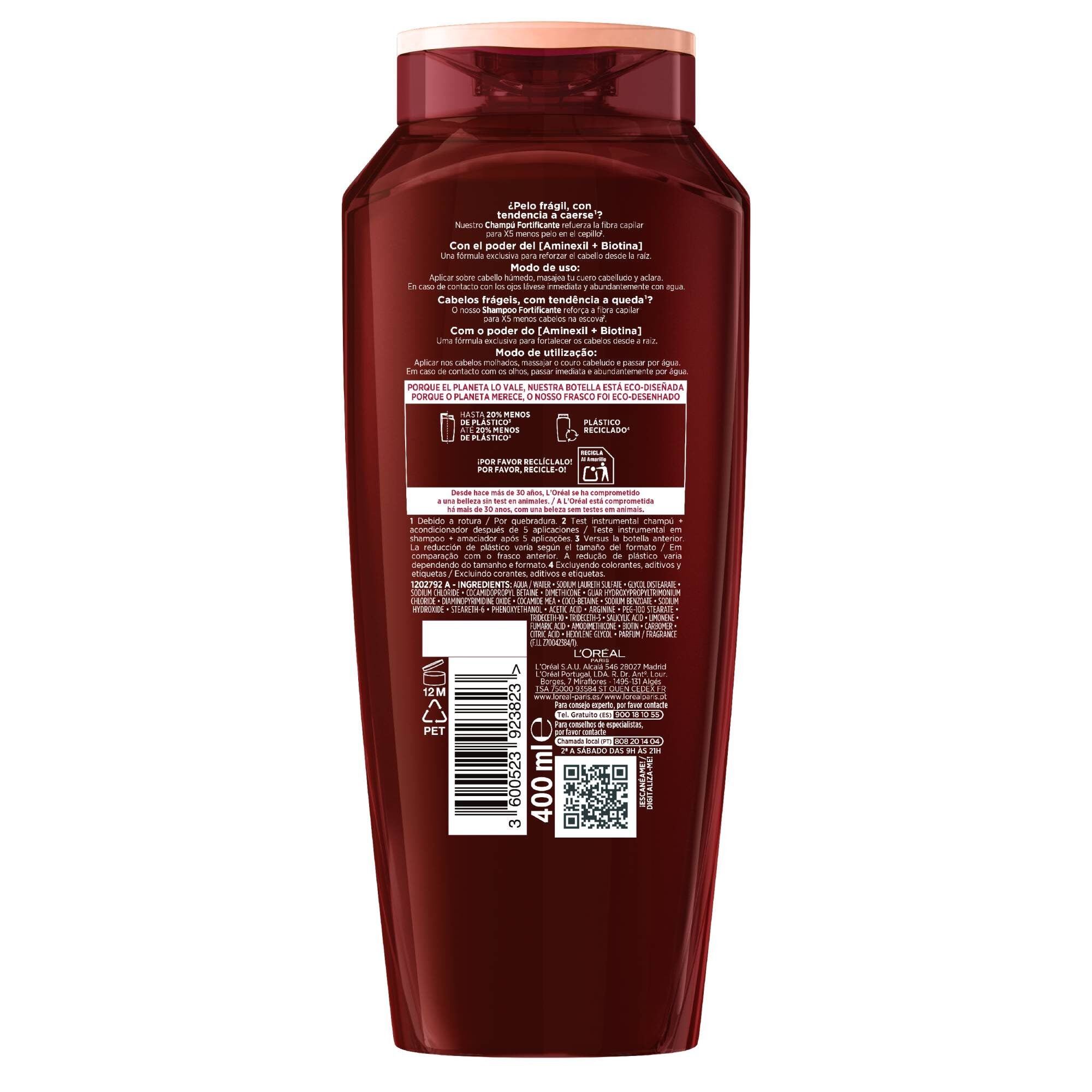 Champú full resist Elvive 400 ml