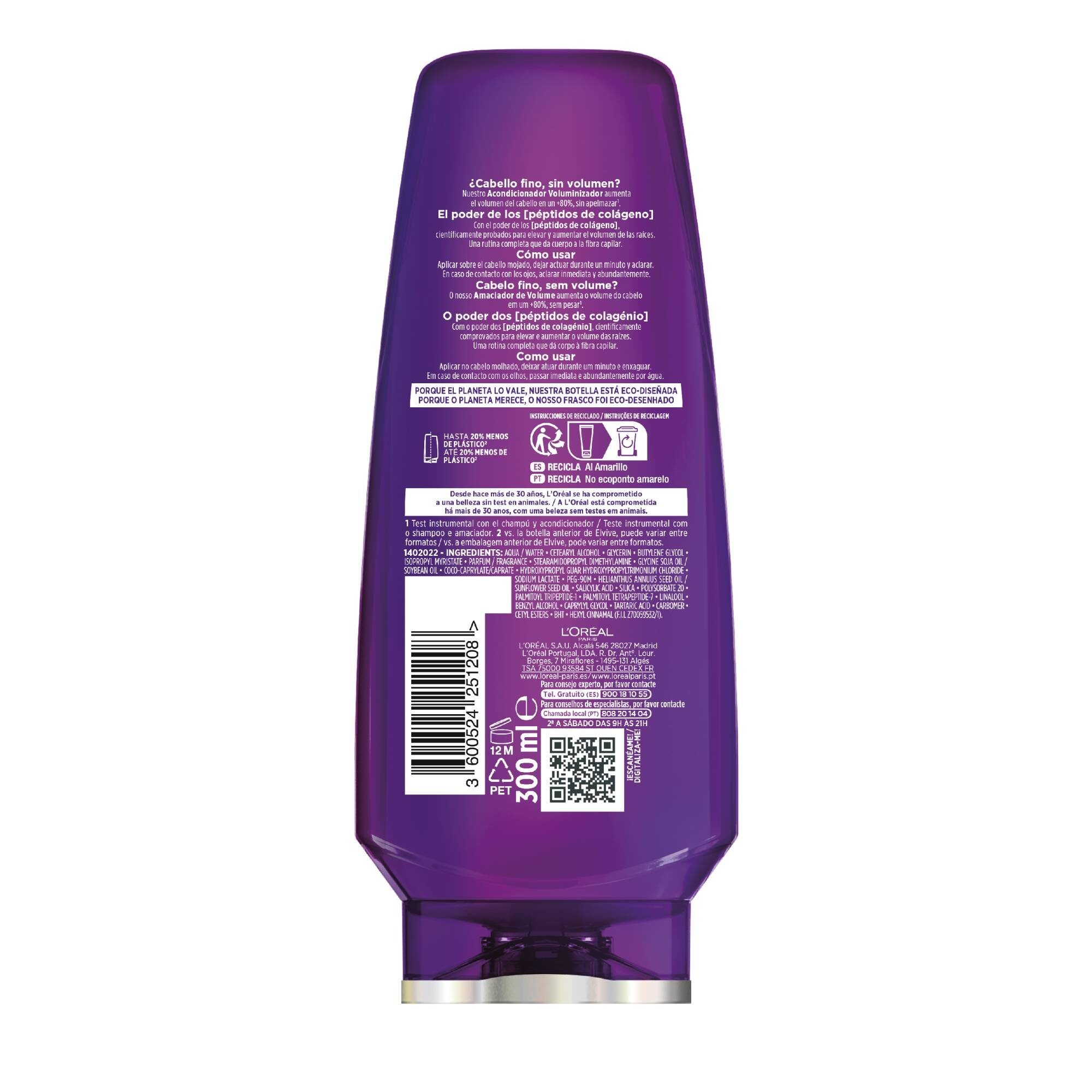 Acondicionador colágeno Elvive 300ml