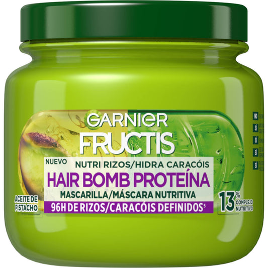 Mascarilla fortificante hidratante rizos Fructis 320ml La Despensa