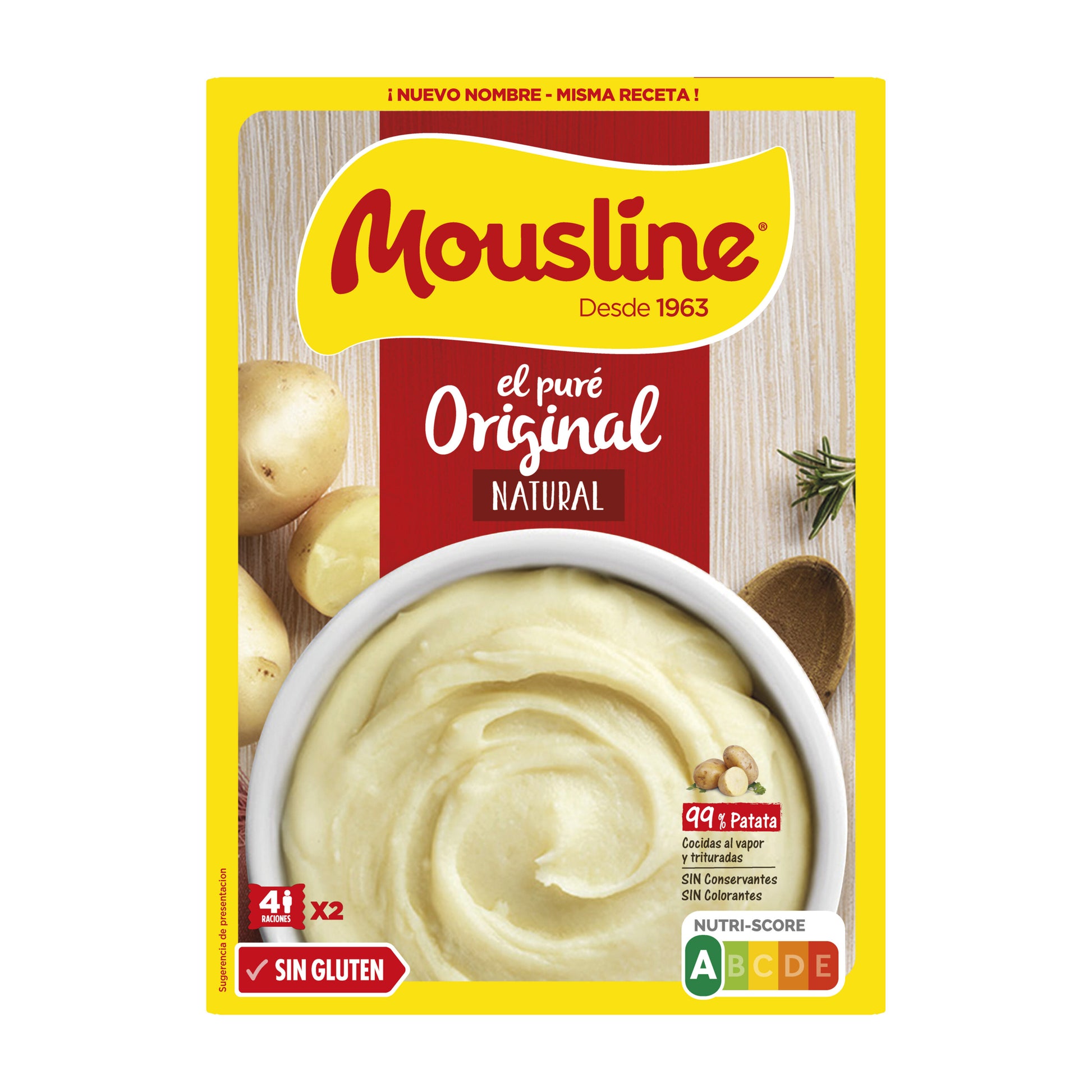 Pure patatas Mousline 230g