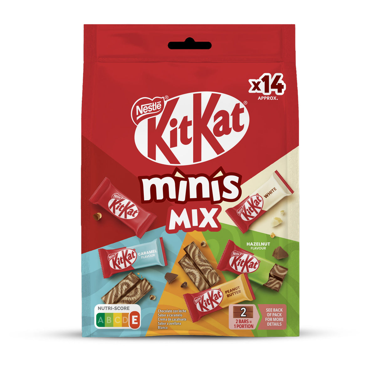 Chocolatinas mini mix Kit kat 182g