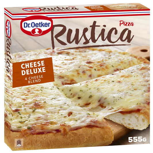 Pizza rústica cheese deluxe Dr oetker 555g La Despensa