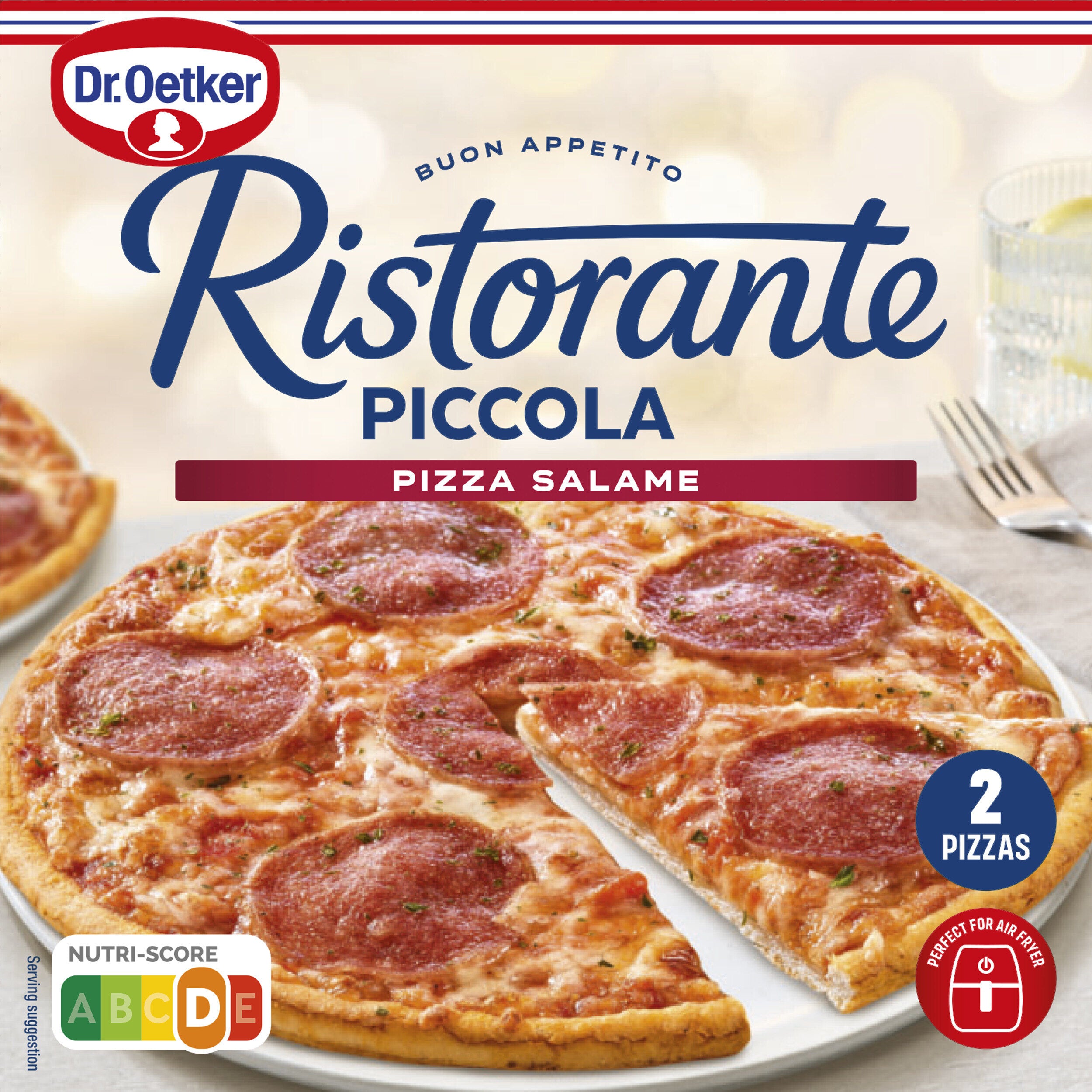 Pizza ristorante piccola salami Dr oetker 270g