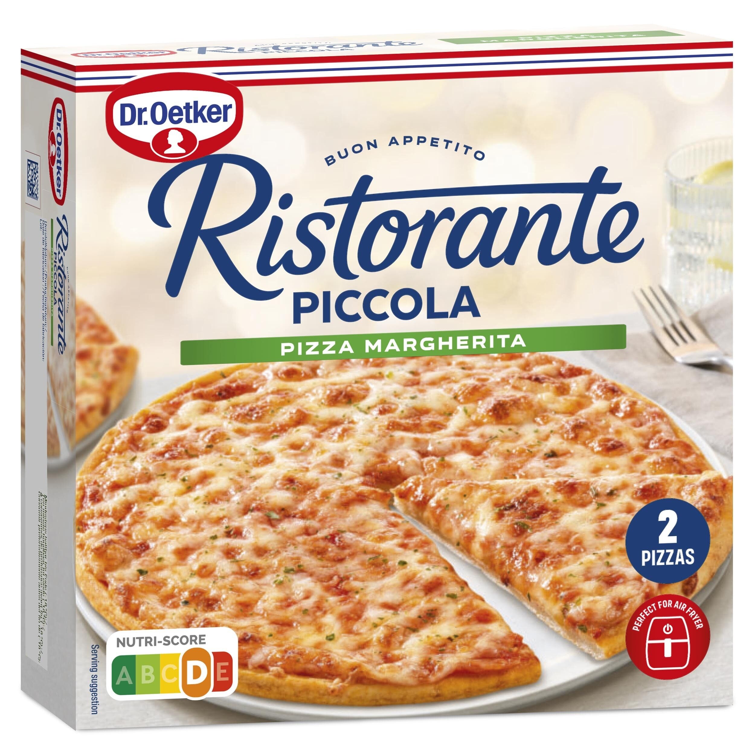 Pizza ristorante piccola margarita Dr oetker 270g