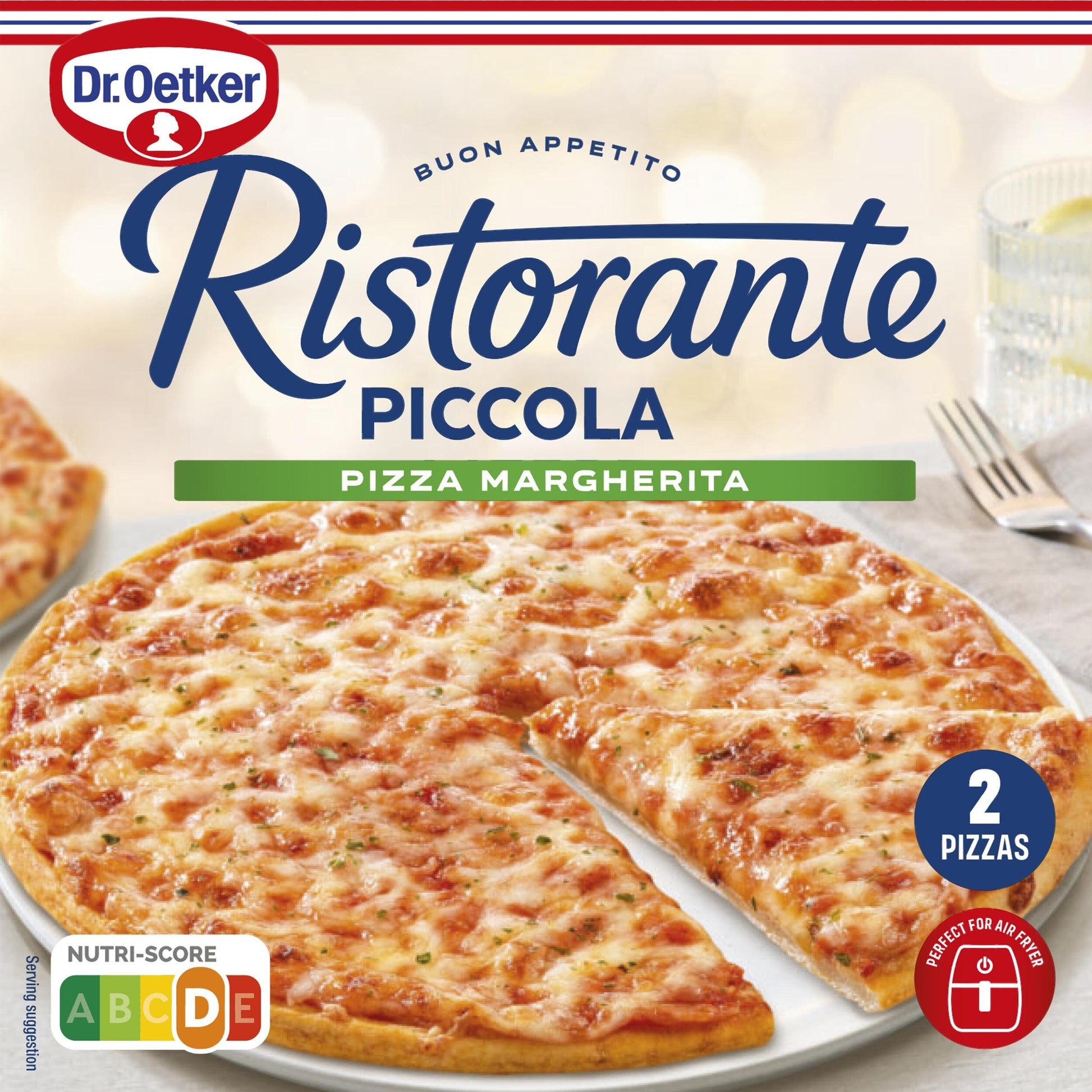 Pizza ristorante piccola margarita Dr oetker 270g