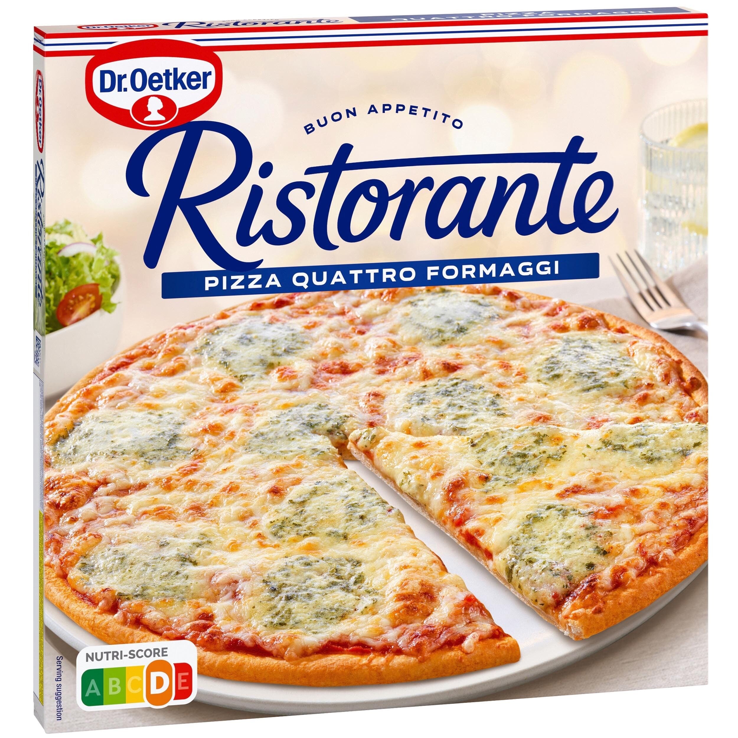 Pizza 4 quesos ristorante Dr oetker 340g