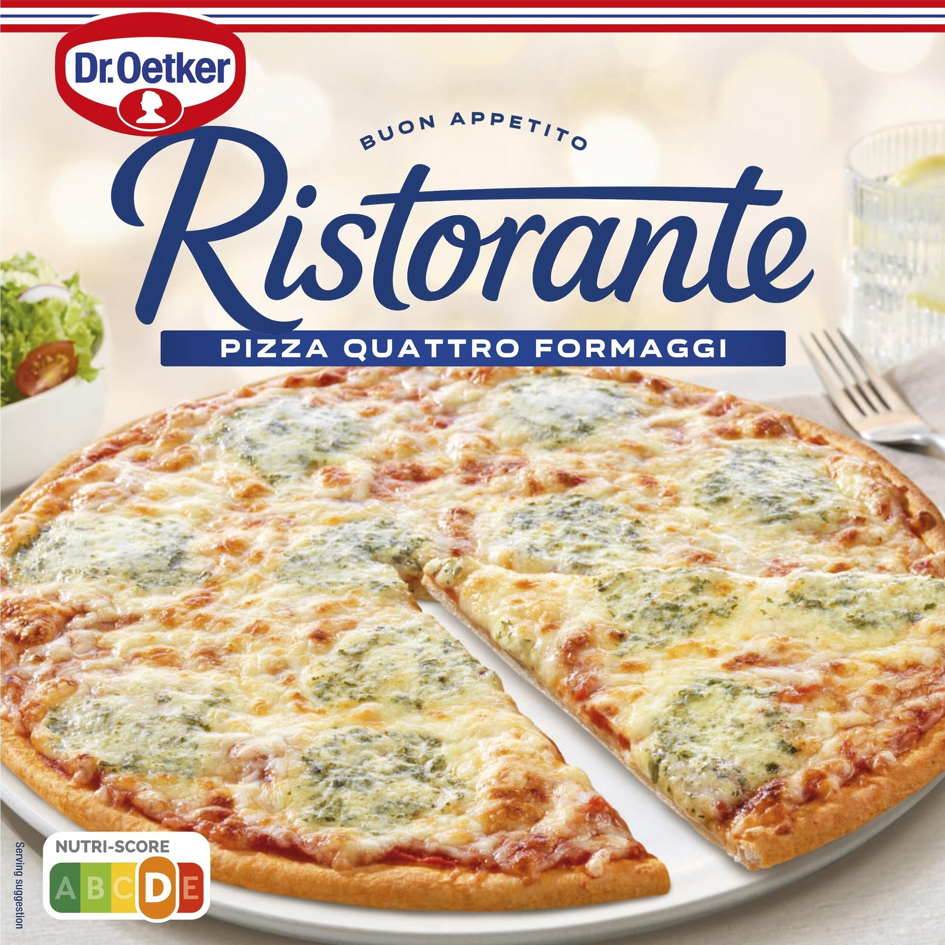 Pizza 4 quesos ristorante Dr oetker 340g