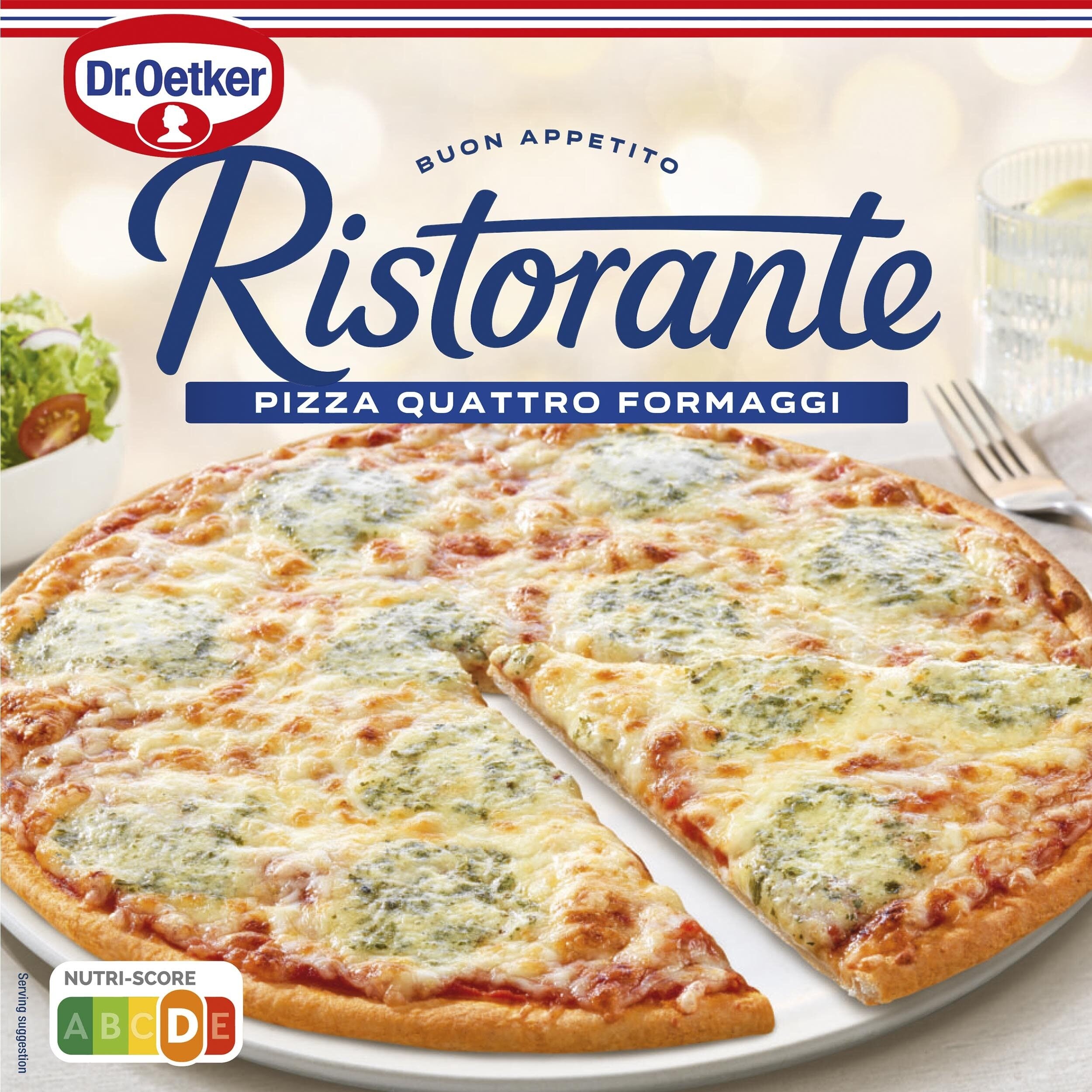 Pizza 4 quesos ristorante Dr oetker 340g
