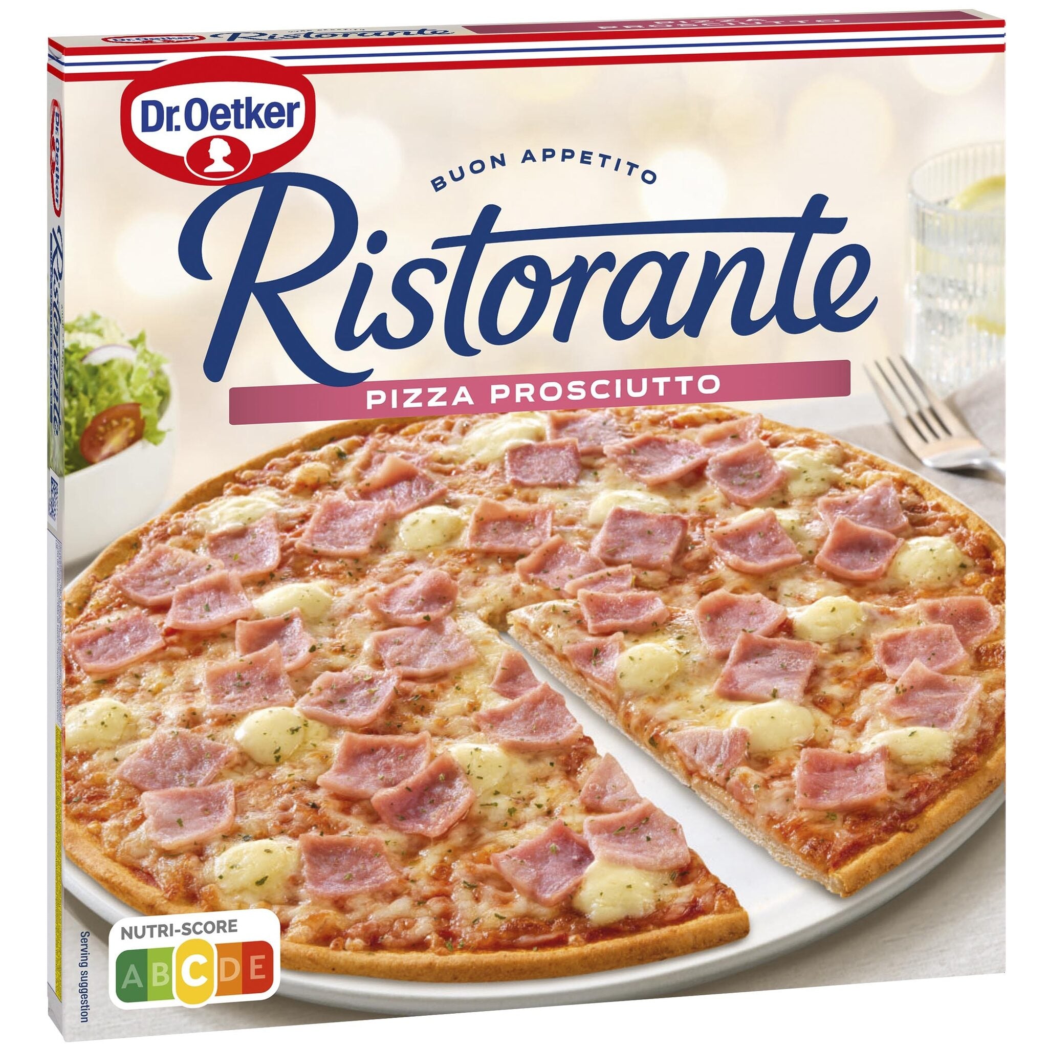 Pizza jamon queso ristorante Dr oetker 340g