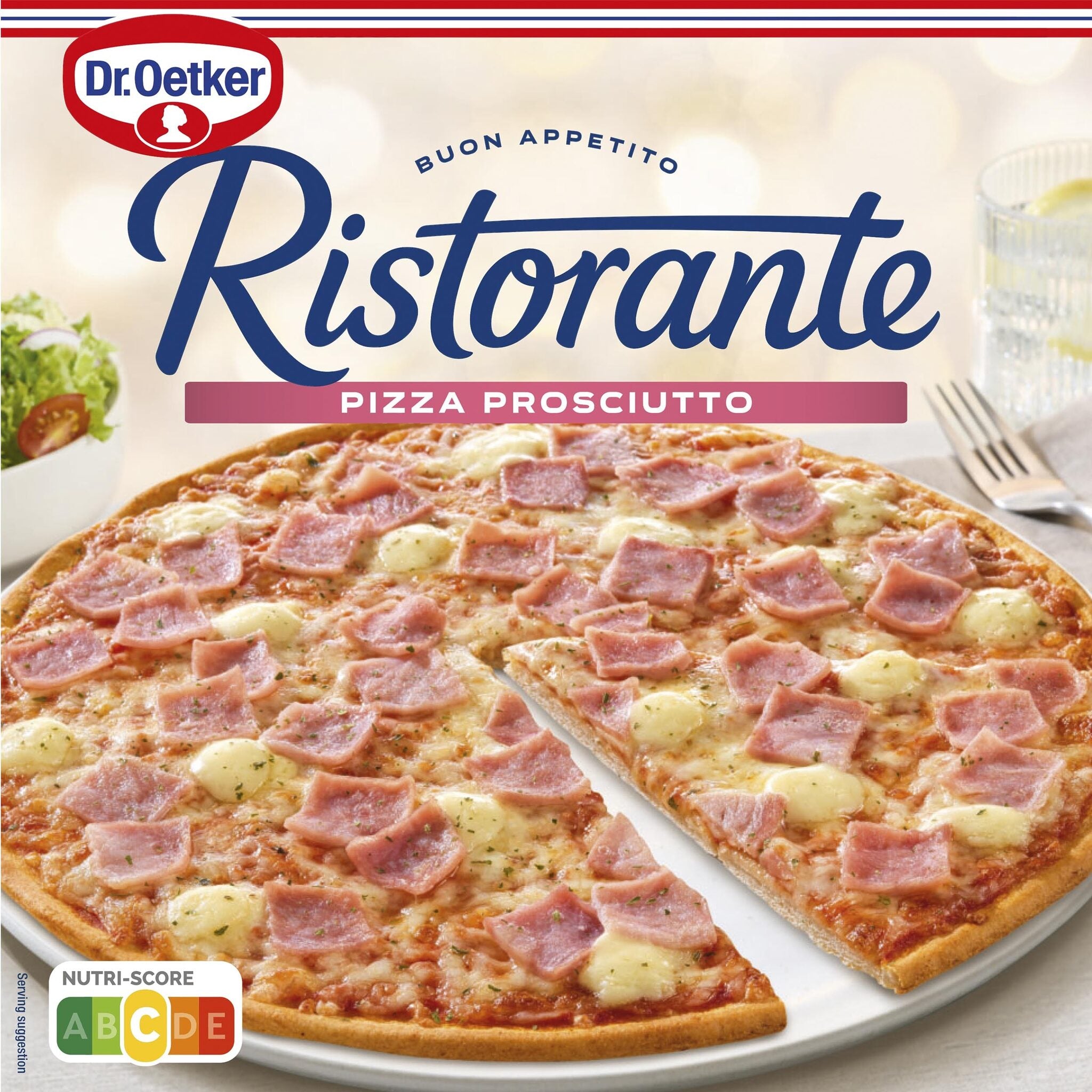 Pizza jamon queso ristorante Dr oetker 340g