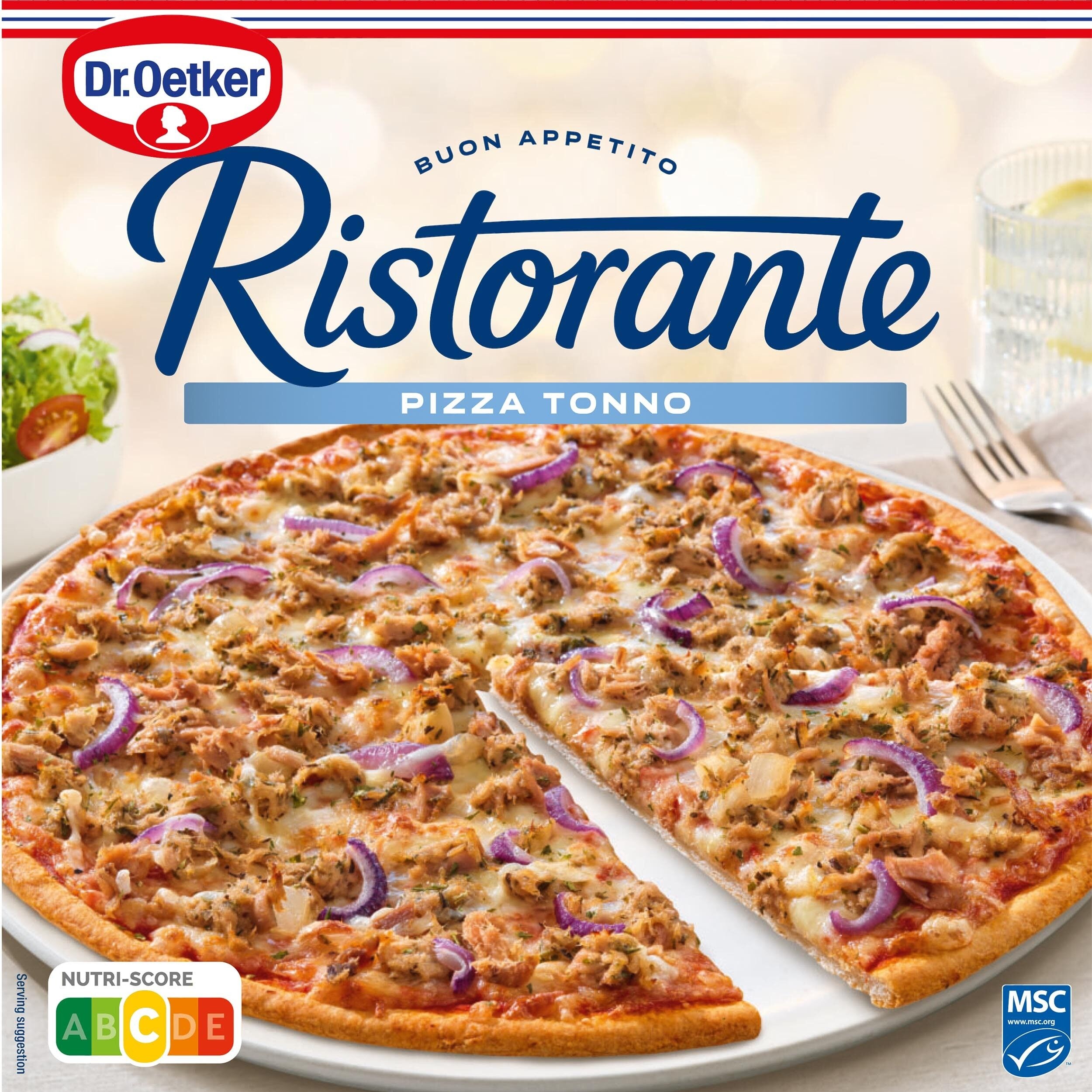 Pizza atun ristorante Dr oetker 380g