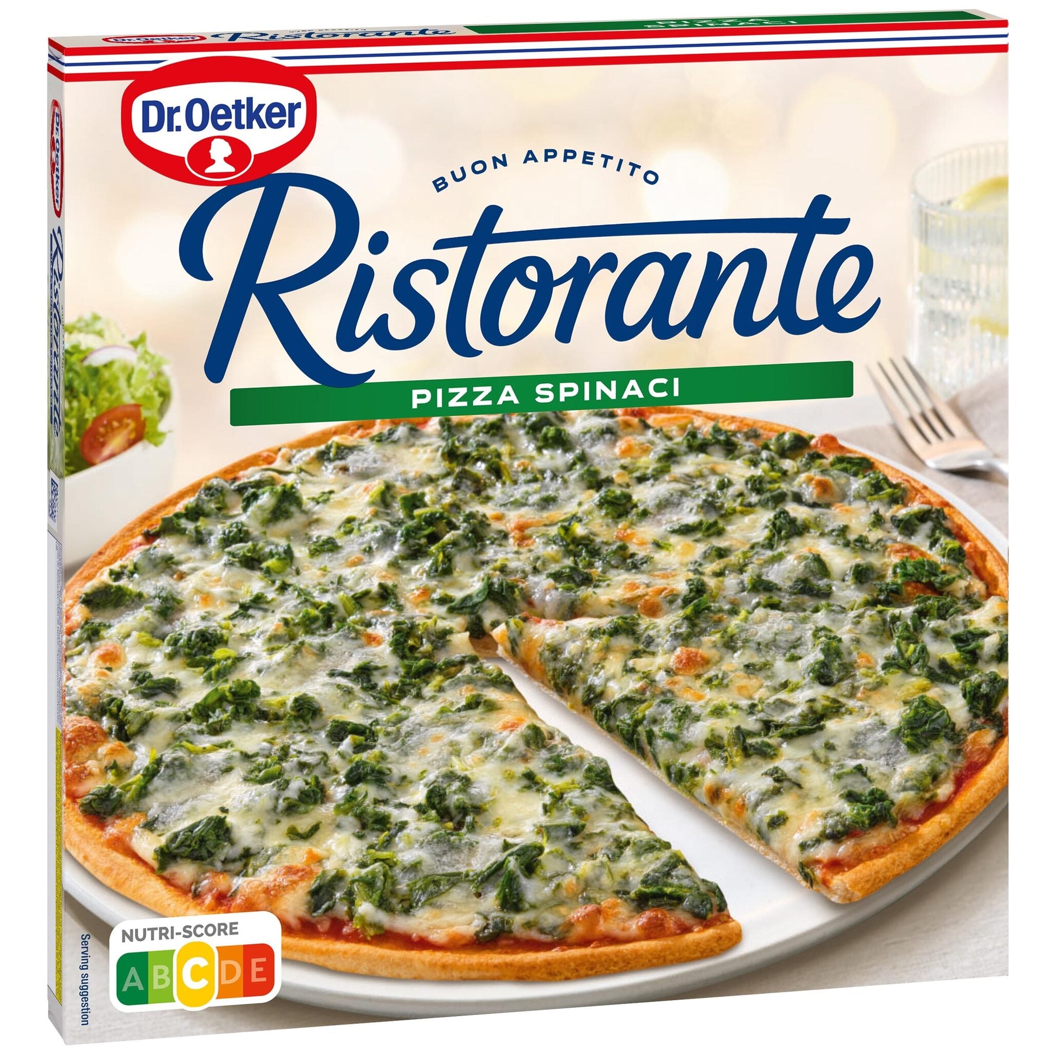 Pizza espinaca ristorante Dr oetker 390g
