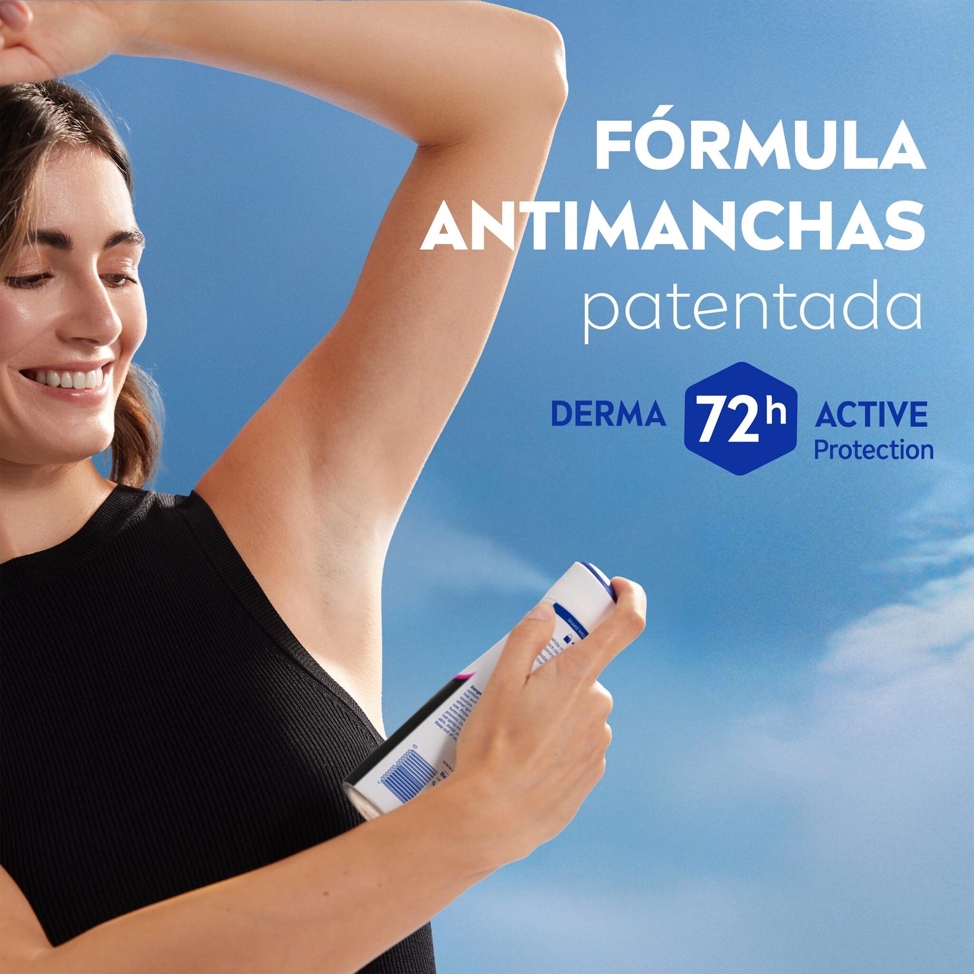 Desodorante spray inv black&white Nivea 200ml